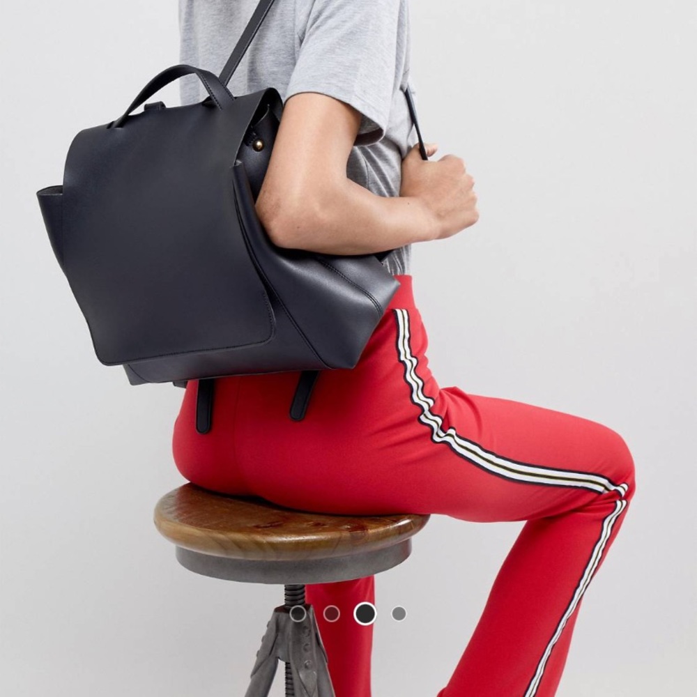 Large Minimalist backpack Black